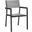 Maine Brown and Gray Dining Outdoor Patio Arm Chair