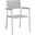 Maine White Light Gray Dining Outdoor Patio Arm Chair