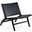 Maintenon Leatherette Accent Chair In Black