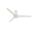 Malden 52 Inch Ceiling Fan and Handheld Remote In Matte White