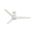 Malden 52 Inch Ceiling Fan with LED Light Kit and Handheld Remote In Matte White