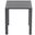 Maldives Outdoor Patio End Table In Grey