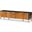 Malibu Crest TV Console In Crotch Mahogany