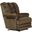 Malone Power Lay Flat Recliner with Extended Ottoman In Truffle