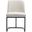 Manhattan Comfort Serena Faux Leather Dining Chair In Cream