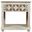 Manny 1-Drawer Solid Wood Nightstand In Distressed White