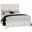Maple Road Queen Mansion Storage Bed In Soft White