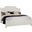 Maple Road Queen Scalloped Bed In Soft White