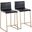 Mara Counter Stool Set of 2 In Black
