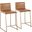 Mara Counter Stool Set of 2 In Camel