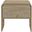 Mara One Drawer End Table In Natural