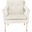 Mara Silver Tufted Accent Chair