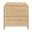 Mara Two Drawer End Table/Bedside Table In Natural