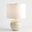 Marble Sphere Lamp In White