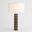 Marble Stack Lamp In Black