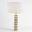 Marble Stack Lamp In White