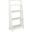 Marble White 60 Inch Folding Bookcase In Off White