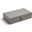 Marbled Leather D Ring Medium Box In Dark Grey