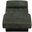 Marcella Fabric Upholstered Chaise Lounge In Green and Black