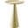 Maren Round Side Table In Brass