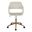 Margarite Task Chair In Cream and Gold