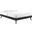 Margo Full Wood Platform Bed Frame In Black