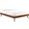Margo Twin Wood Platform Bed Frame In Walnut