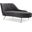 Margo Velvet Chaise In Grey