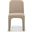 Maricelle Boucle Dining Chair Set of 2 In Light Brown