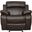 Marille Dark Brown Glider Reclining Chair