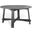 Marina Black Sand 54 Inch Dining Table In Black