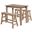 Marina Counter Height Dining Room Set (Beach Pebble)