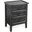 Marina End Table In Sand Black