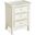 Marina End Table In White Sand