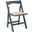 Marina Folding Dining Chair Set of 2 In Ocean Blue