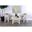 Marina Occasional Table Set In White Sand