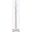 Marina Solid Wood Hat Rack with 8-Prong Hooks In White Sand