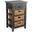 Marina Storage Table In Sand Black
