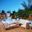 Marina 10 Piece Outdoor Patio Teak Set In Natural and White