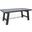 Marina Wood Dining Table with Turnbuckle In Sand Black