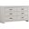 Brantford 6-drawer Dresser Coastal White
