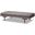 Marit Mid-Century Modern Grey Fabric Upholstered Walnut Finished Wood Daybed