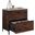 Market Commons Lateral File In Rich Walnut