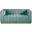 Marlon Velvet Loveseat In Mint