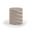 Marmet Concrete Indoor and Outdoor End Table In Travertine