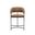 Marris Counter Stool In Gunmetal and Milliken Cognac