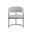 Marris Dining Armchair In Gunmetal and Belfast Heather Grey