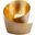 Mars Brass Candleholder