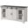 Martin Svensson Home Hampton Tv Stand In White Stain With Grey Stain Top