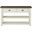 Martin Svensson Home Monterey Sofa Console Table In Cream White And Brown